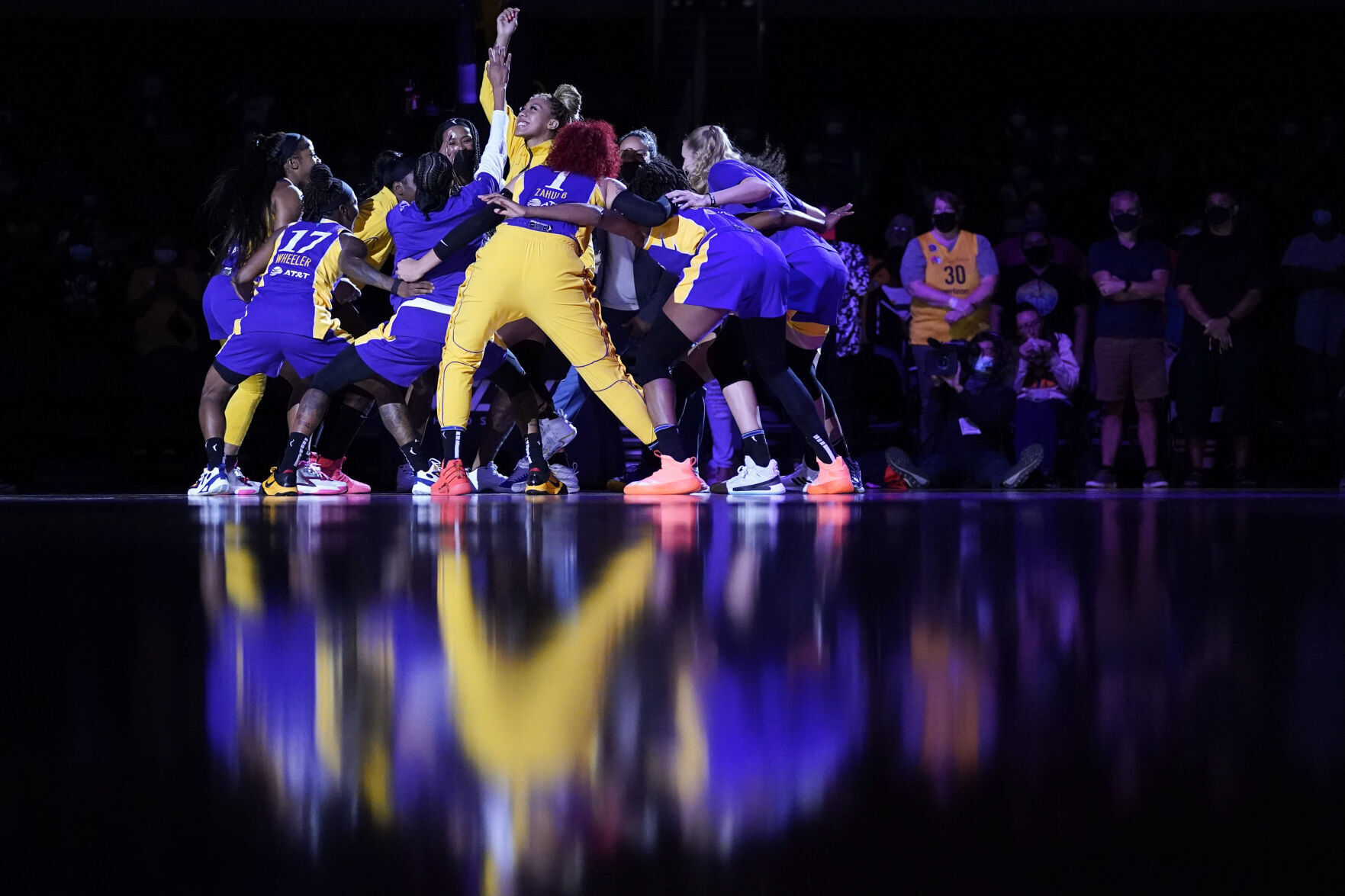APTOPIX Sun Sparks Basketball